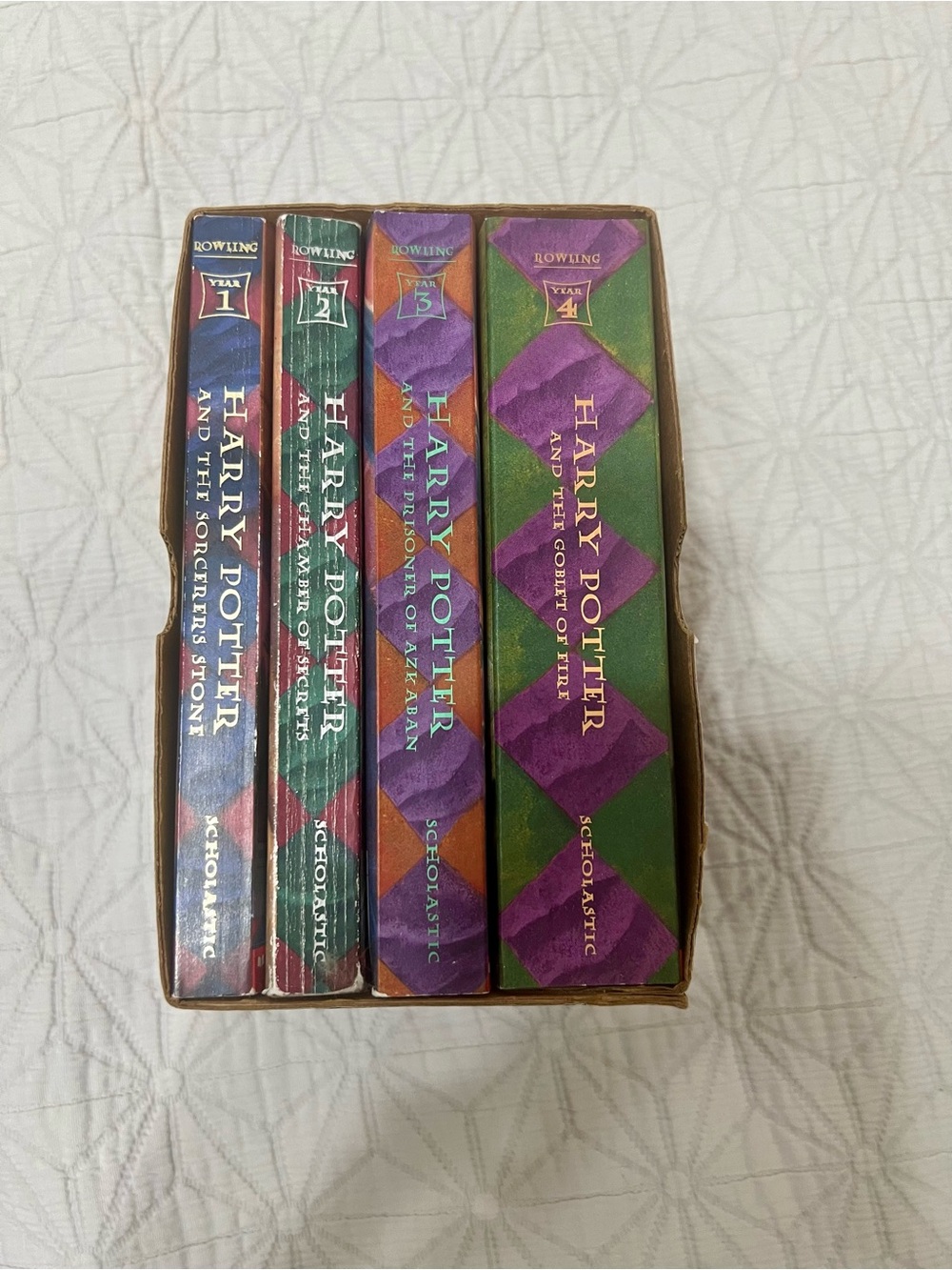 Scholastic Harry Potter Box Set - First 4 Books